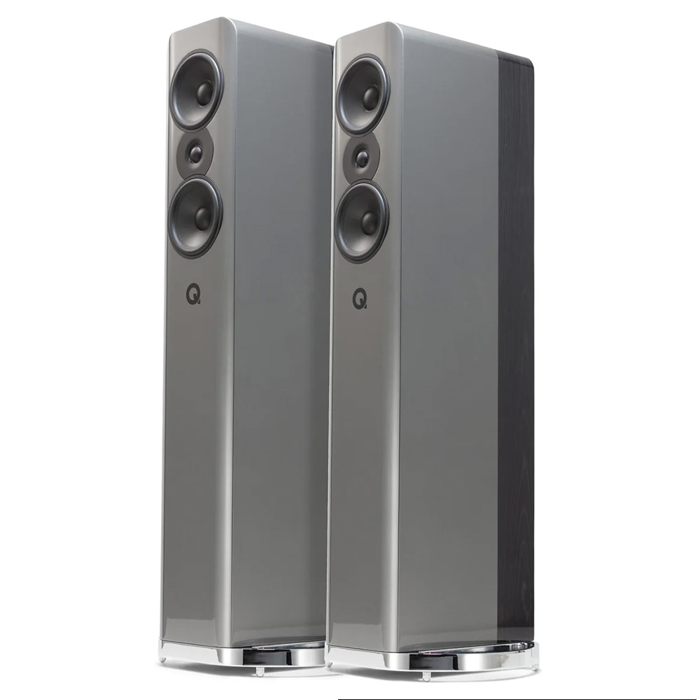 Тонколони Q Acoustics Q CONCEPT 500 - сребристи - SoundGround музикален магазин